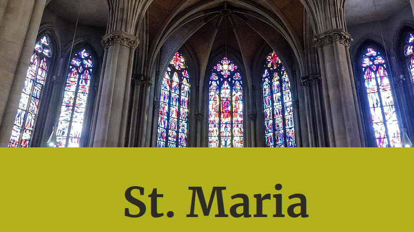 Blick in den Kirchraum von St. Maria