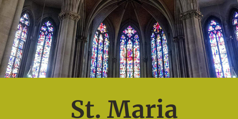 Blick in den Kirchraum von St. Maria