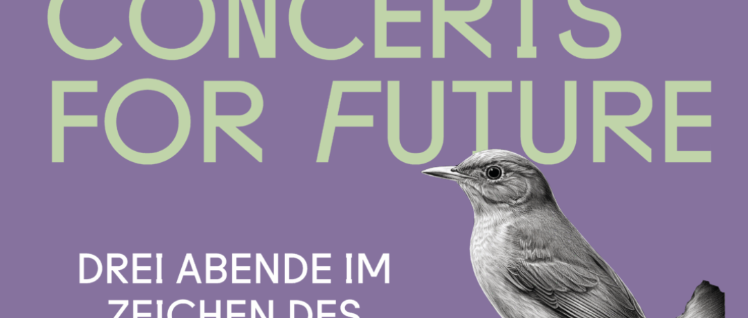 Plakat zu der Veranstaltungsreihe Concerts for Future in Hamburg