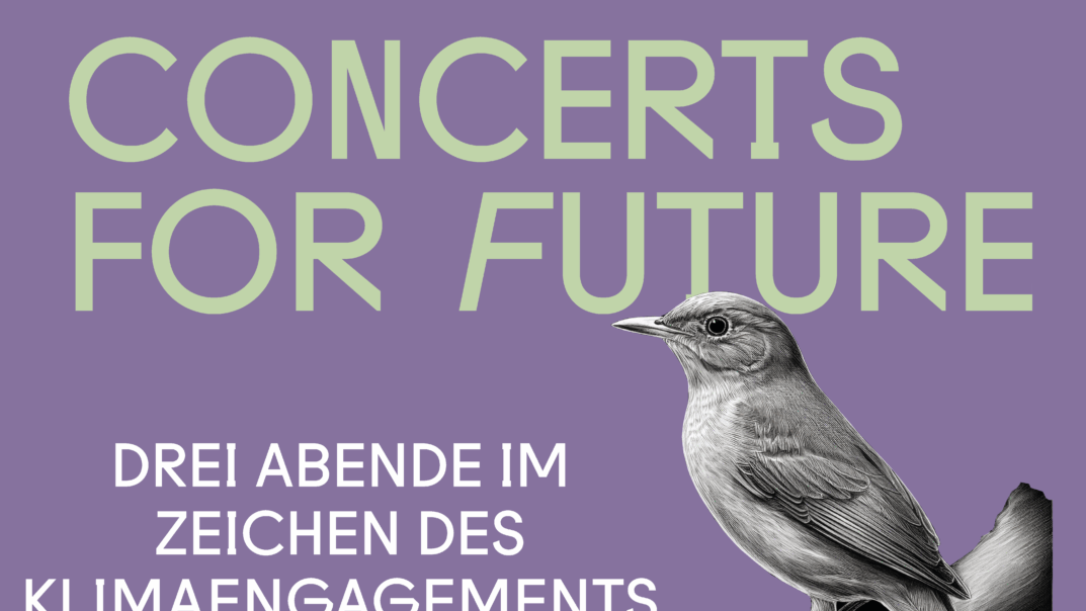 Plakat zu der Veranstaltungsreihe Concerts for Future in Hamburg