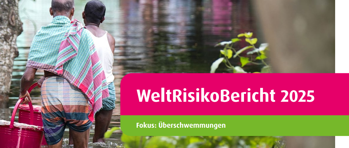 Cover des WeltRisikoBerichts 2025