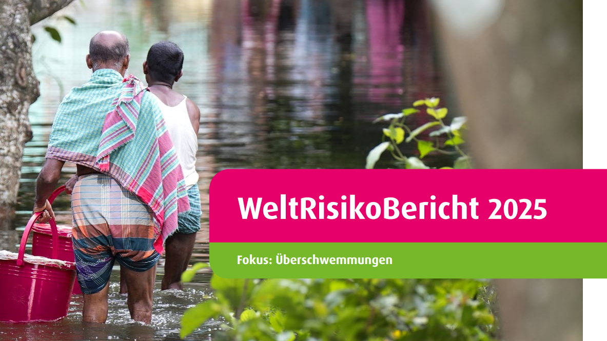 Cover des WeltRisikoBerichts 2025