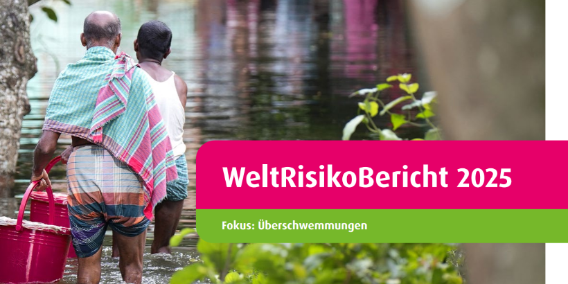 Cover des WeltRisikoBerichts 2025