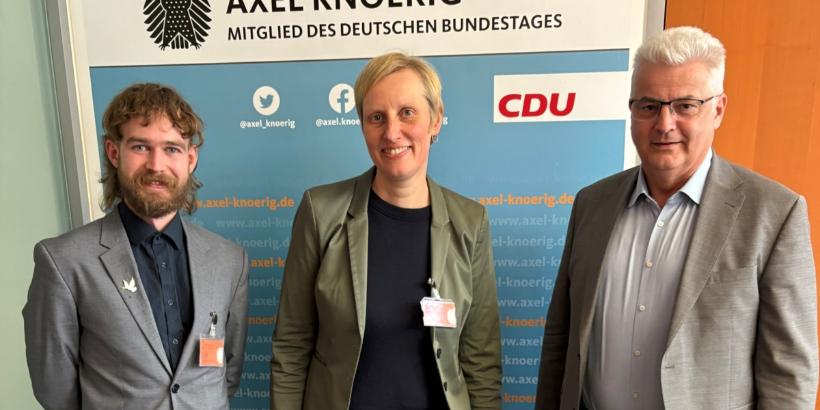 Gespräch mit MdB Knoerig