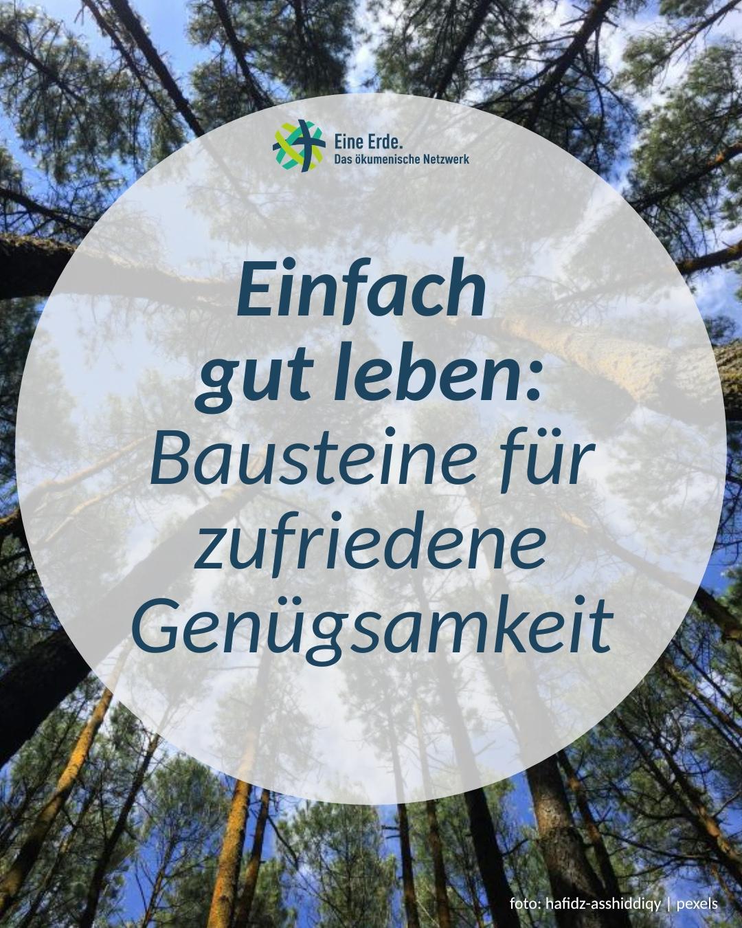 Einfach gut leben Bausteine für zufriedene Gerechtigkeit(5)