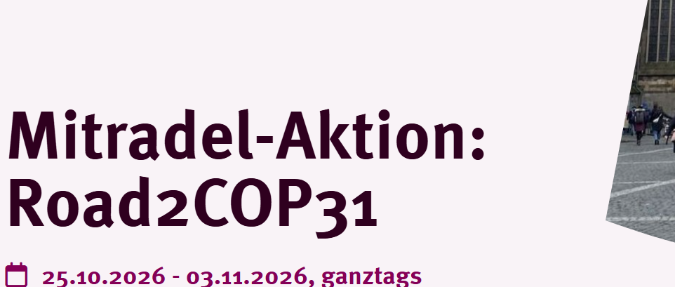 Misereor MItradelaktion COP31