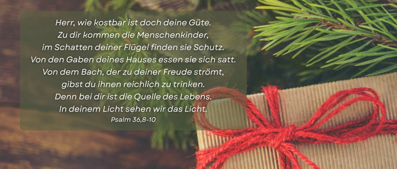 Weihnachtssegen