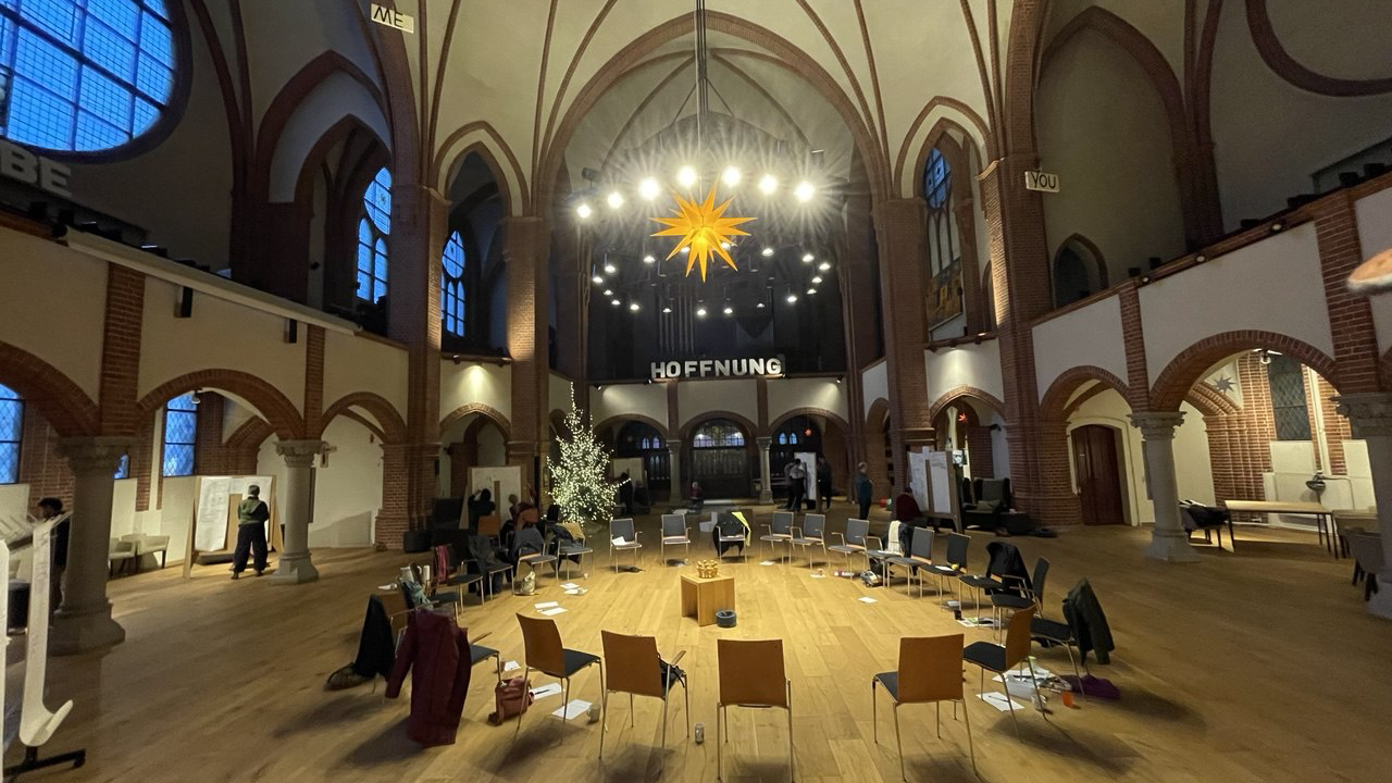 Der Kirchenraum der Refo Moabit