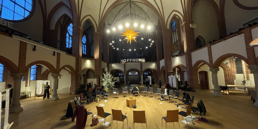 Der Kirchenraum der Refo Moabit